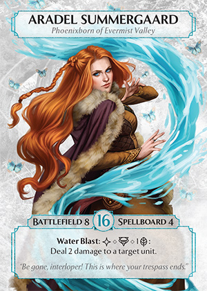 Aradel Summergaard art from the master set